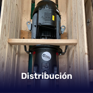 Distribución de equipos de bombeo servicios bombas suarez Grundfos Goulds Franklin electric